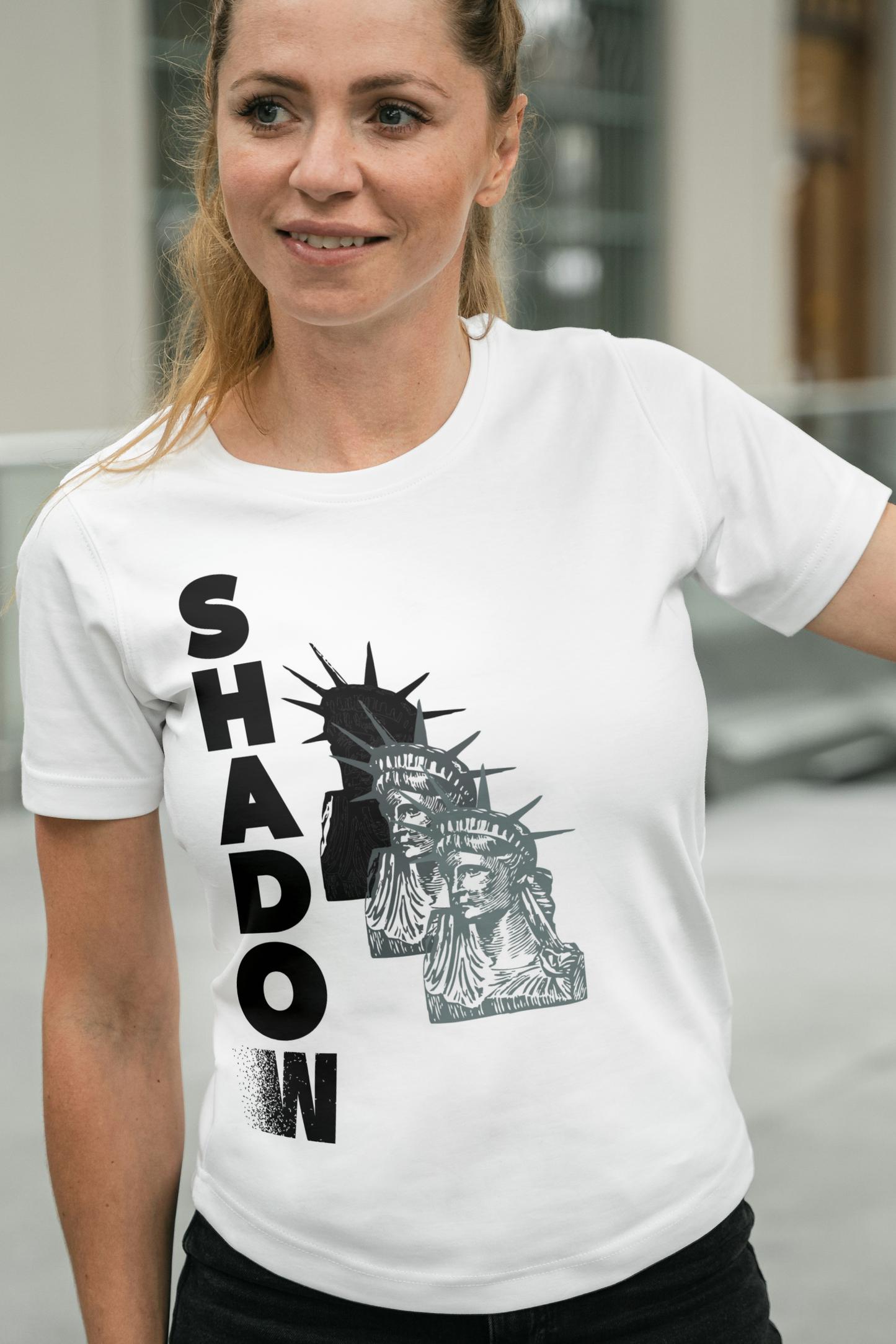 Shadow Graphic Unisex T-Shirt – Regular Fit, 100% Cotton, Soft & Durable Short-Sleeve Tee