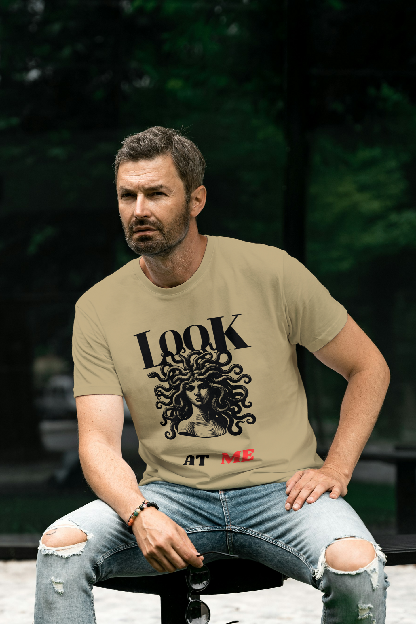 Medusa Graphic Unisex T-Shirt – Regular Fit, 100% Cotton, Soft & Durable Short-Sleeve Tee