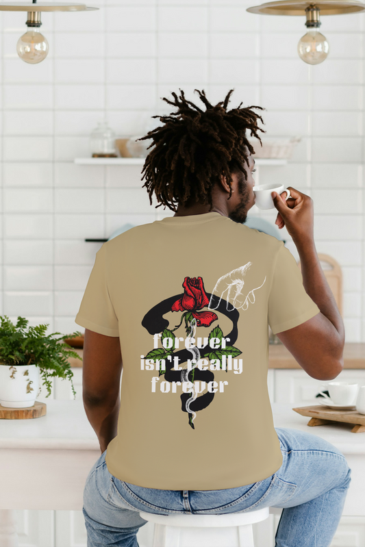 Forever Unisex T-Shirt – Regular Fit, 100% Cotton, Soft & Durable Short-Sleeve Tee