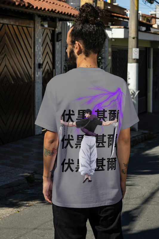 Toji Graphic Men's T-Shirt – Regular Fit, 100% Cotton, Soft & Durable Short-Sleeve Tee