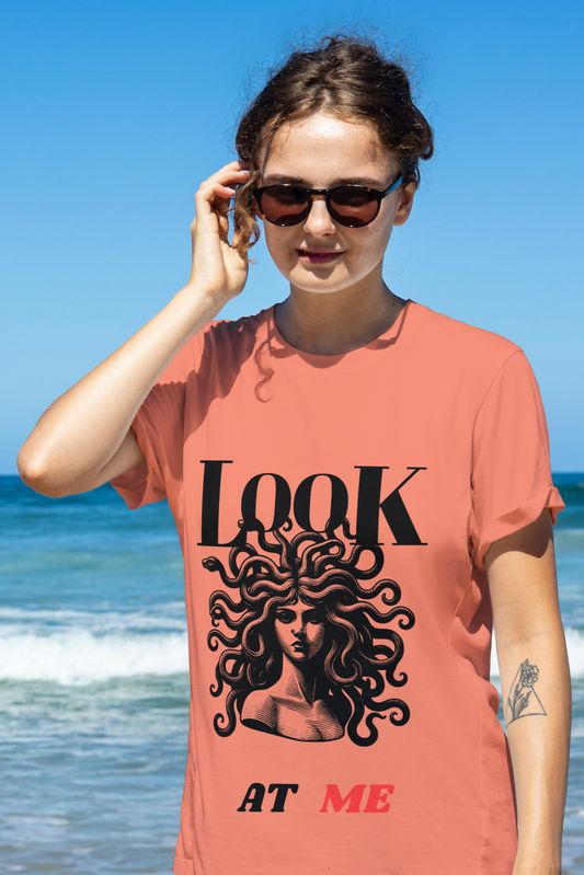 Medusa Graphic Unisex T-Shirt – Regular Fit, 100% Cotton, Soft & Durable Short-Sleeve Tee
