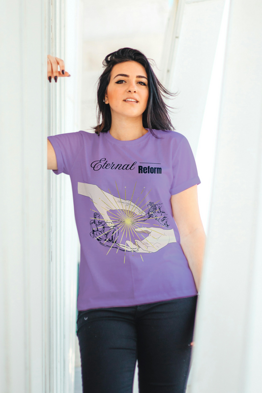 Eternal Reform Graphic Unisex T-Shirt – Regular Fit, 100% Cotton, Soft & Durable Short-Sleeve Tee